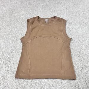 Dynamic Tank Top Women’s Brown Sleeveless One Size
